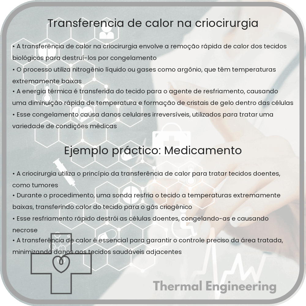 Transferência de Calor na Criocirurgia