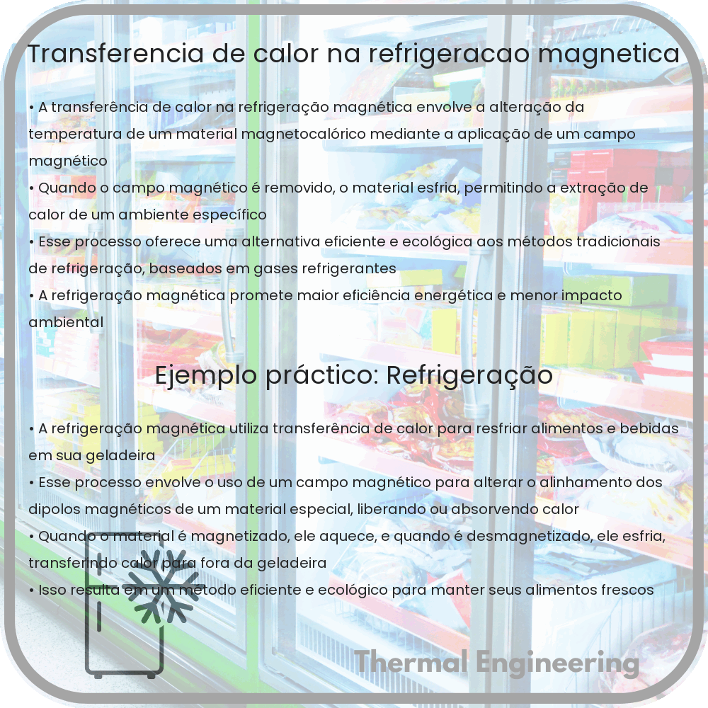Transferência de Calor na Refrigeração Magnética