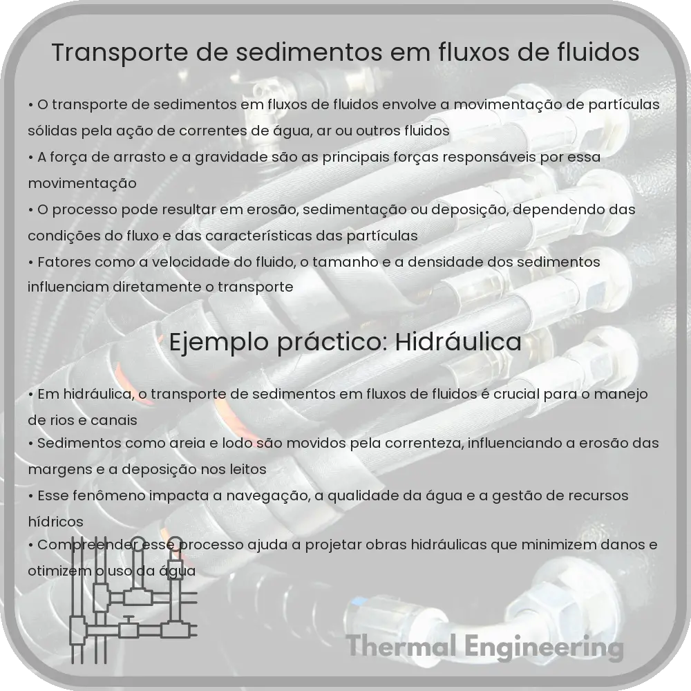 Transporte de Sedimentos em Fluxos de Fluidos