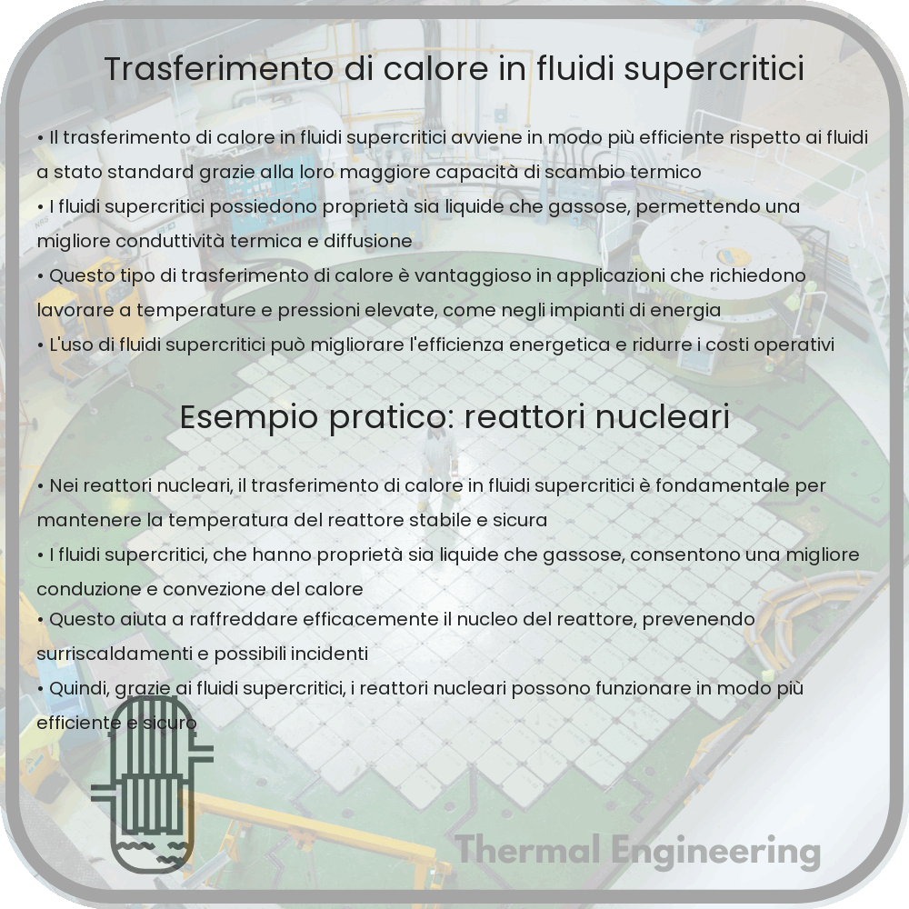 Trasferimento di calore in fluidi supercritici