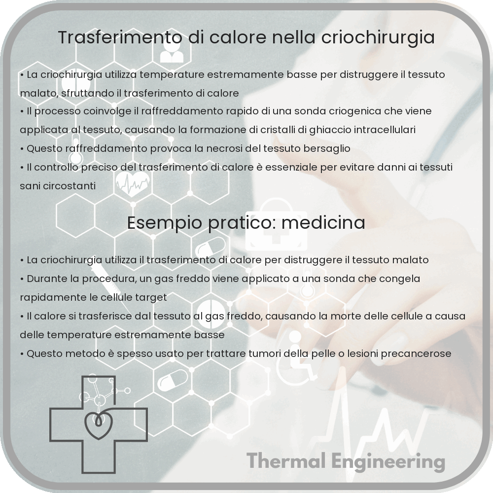 Trasferimento di calore nella criochirurgia