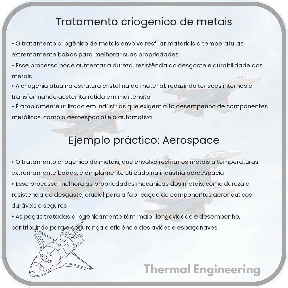 Tratamento Criogênico de Metais