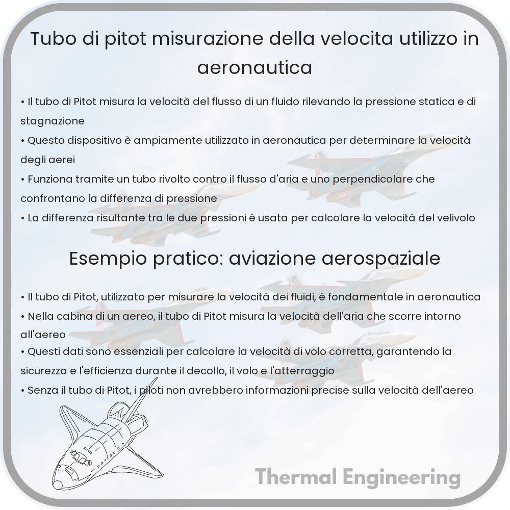 Tubo di Pitot | Misurazione della Velocità, Utilizzo in Aeronautica