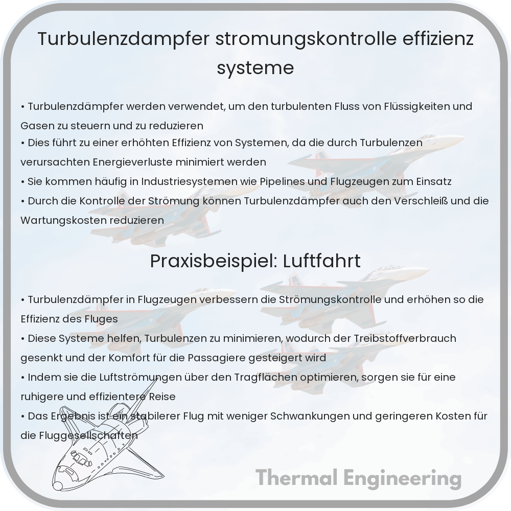 Turbulenzdämpfer | Strömungskontrolle, Effizienz & Systeme