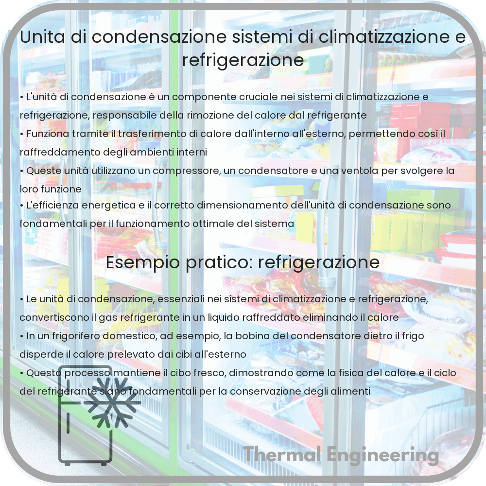Unità di Condensazione | Sistemi di Climatizzazione e Refrigerazione