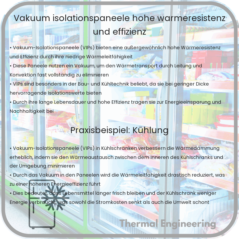 Vakuum-Isolationspaneele | Hohe Wärmeresistenz und Effizienz
