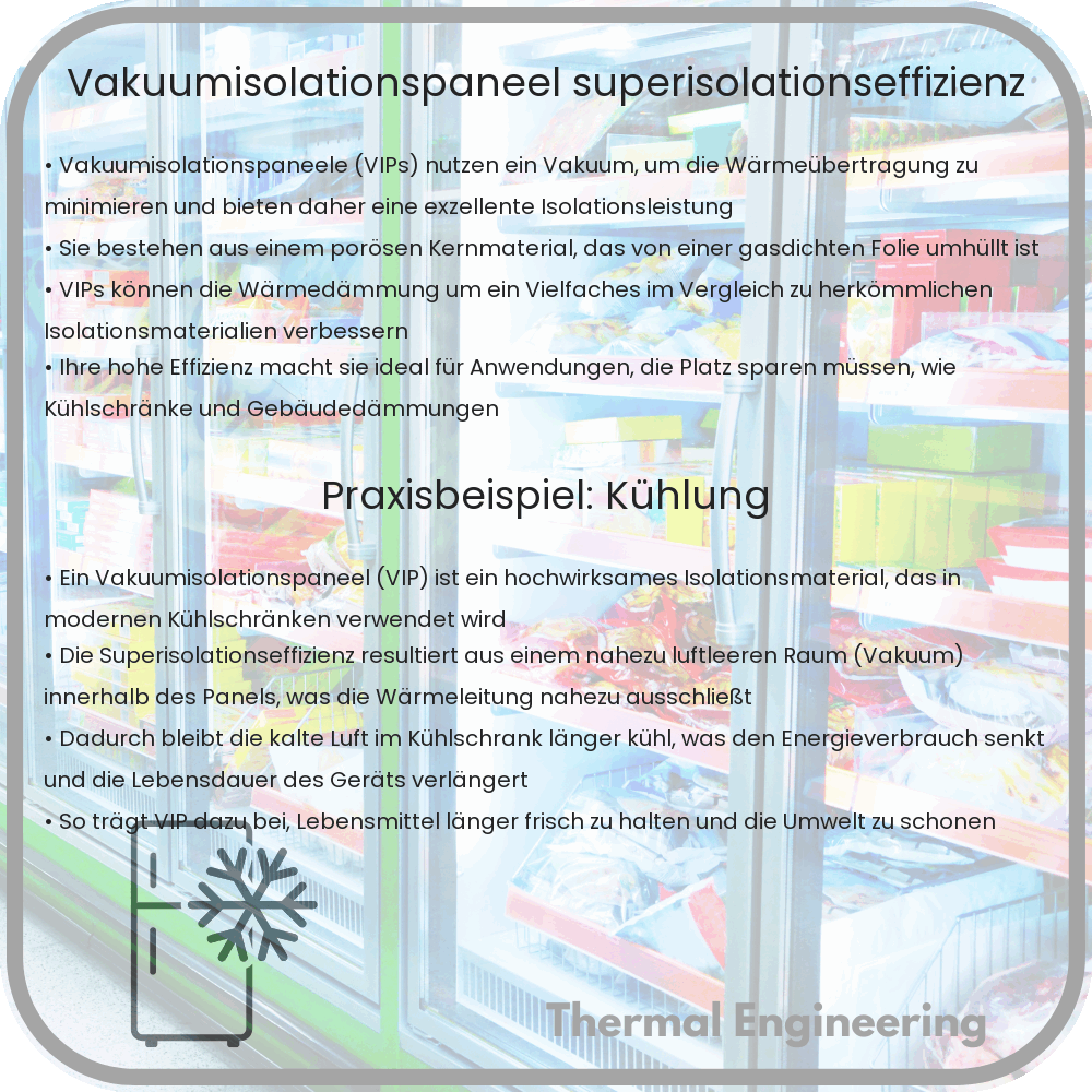 Vakuumisolationspaneel | Superisolationseffizienz