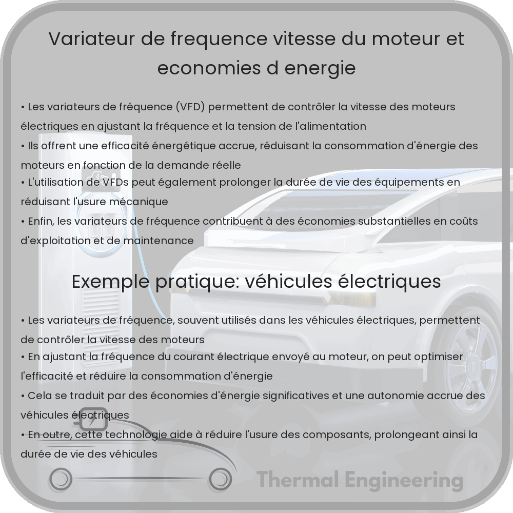 Variateur de Fréquence | Vitesse du Moteur et Économies d'Énergie