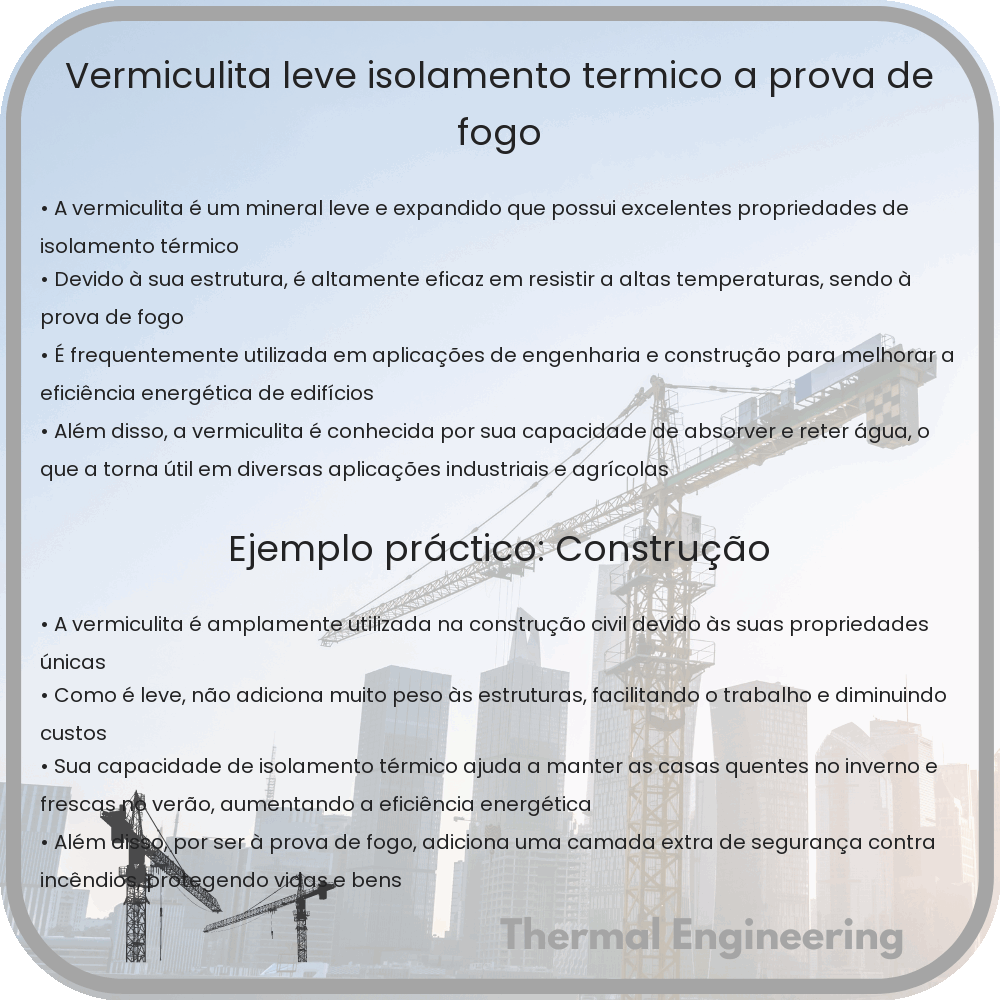 Vermiculita | Leve, Isolamento Térmico, à Prova de Fogo