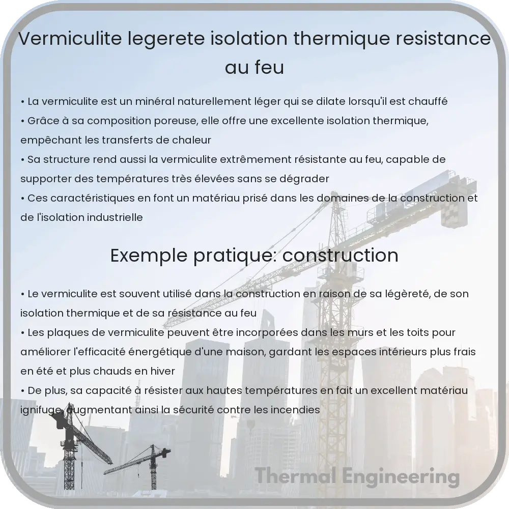 Vermiculite | Légèreté, Isolation Thermique, Résistance au Feu