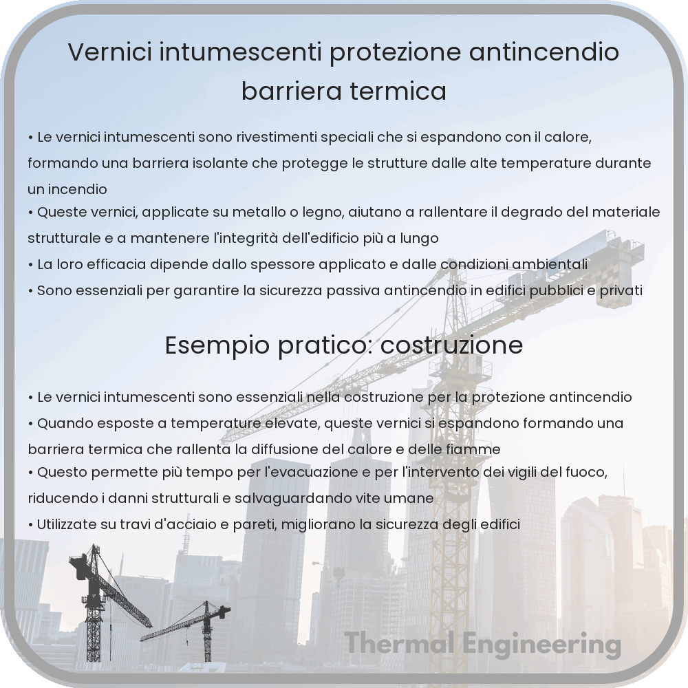 Vernici Intumescenti | Protezione Antincendio, Barriera Termica