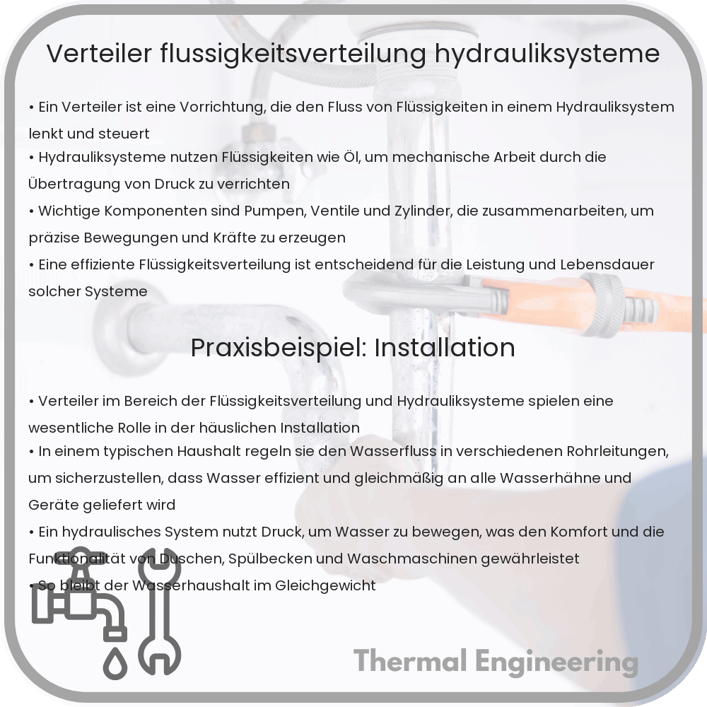 Verteiler | Flüssigkeitsverteilung & Hydrauliksysteme