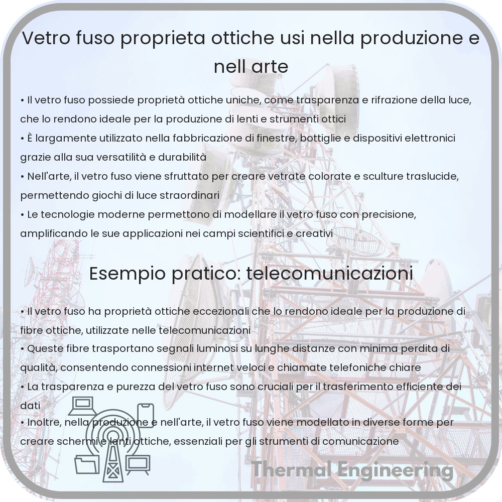 Vetro Fuso | Proprietà Ottiche, Usi nella Produzione e nell'Arte