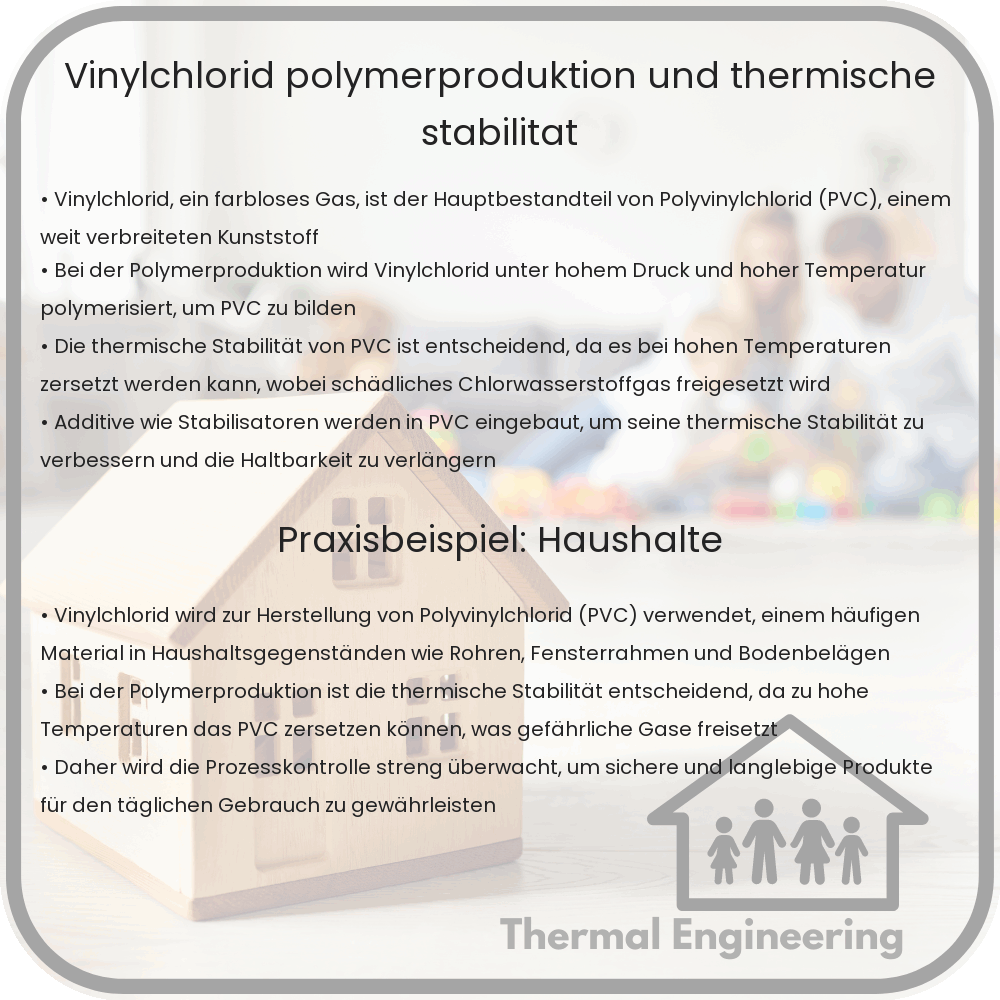 Vinylchlorid | Polymerproduktion und thermische Stabilität