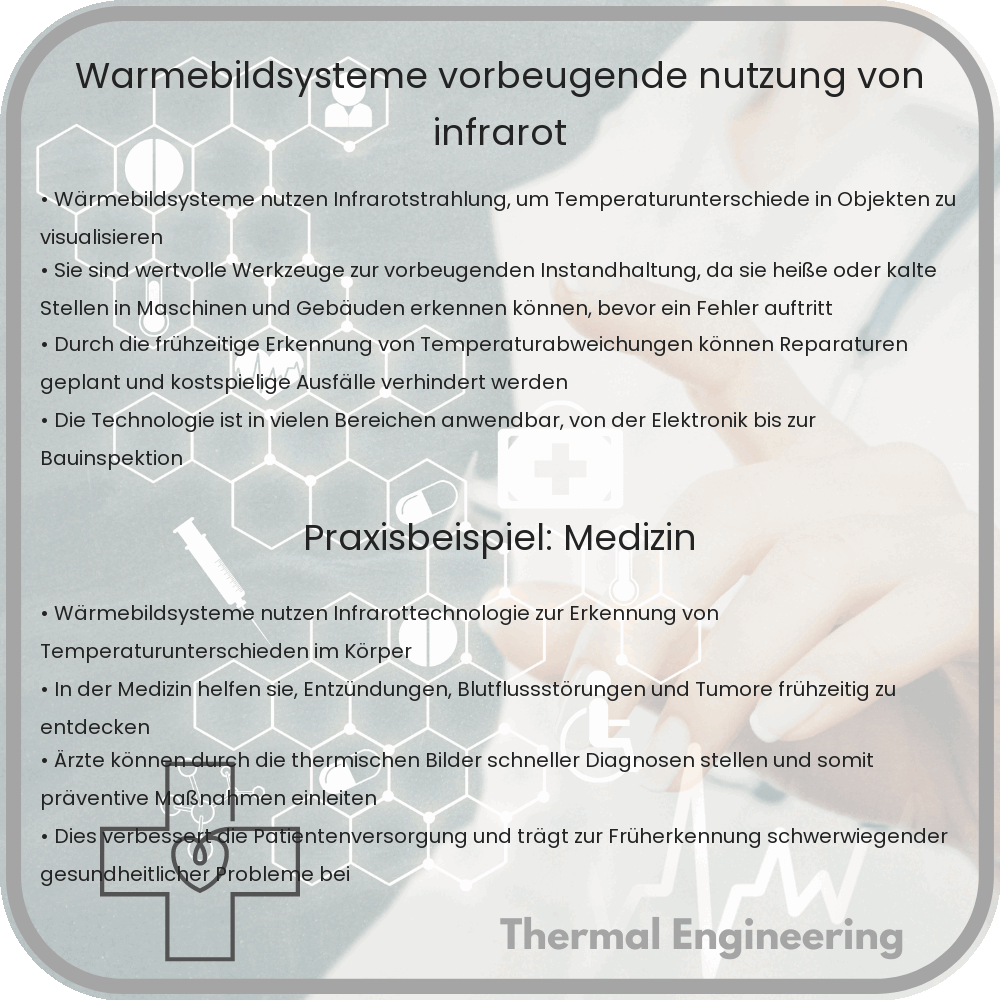 Wärmebildsysteme | Vorbeugende Nutzung von Infrarot