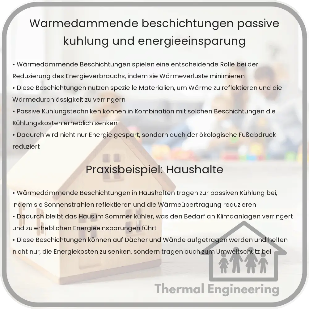 Wärmedämmende Beschichtungen | Passive Kühlung und Energieeinsparung
