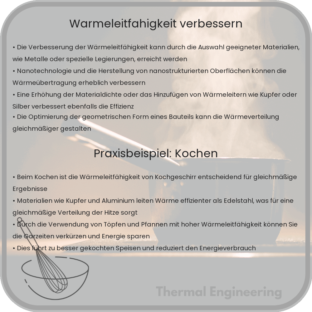 Wärmeleitfähigkeit verbessern