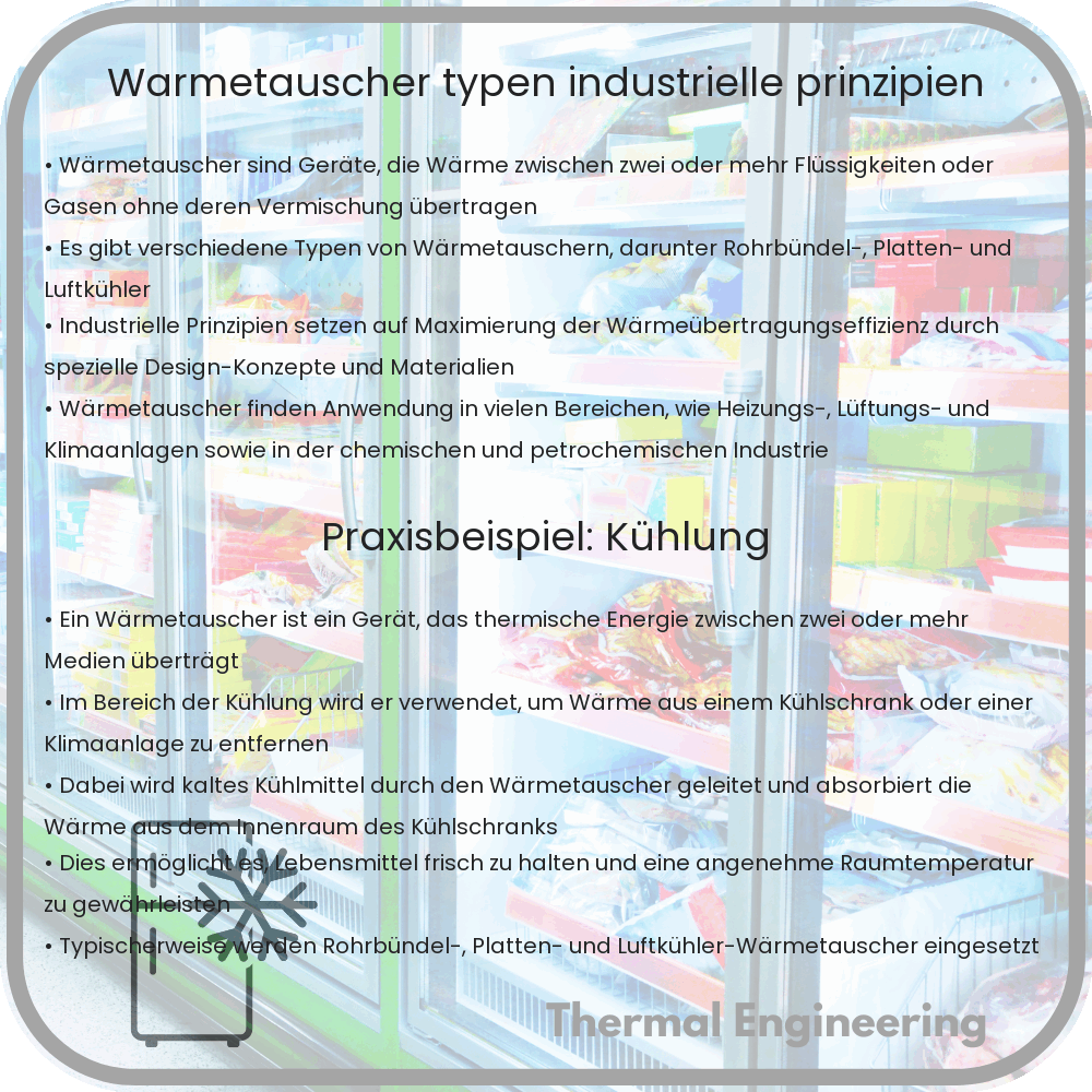 Wärmetauscher | Typen & Industrielle Prinzipien