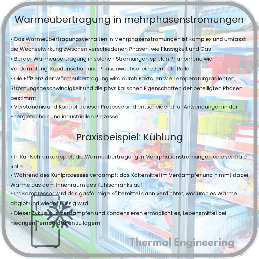 Wärmeübertragung in Mehrphasenströmungen