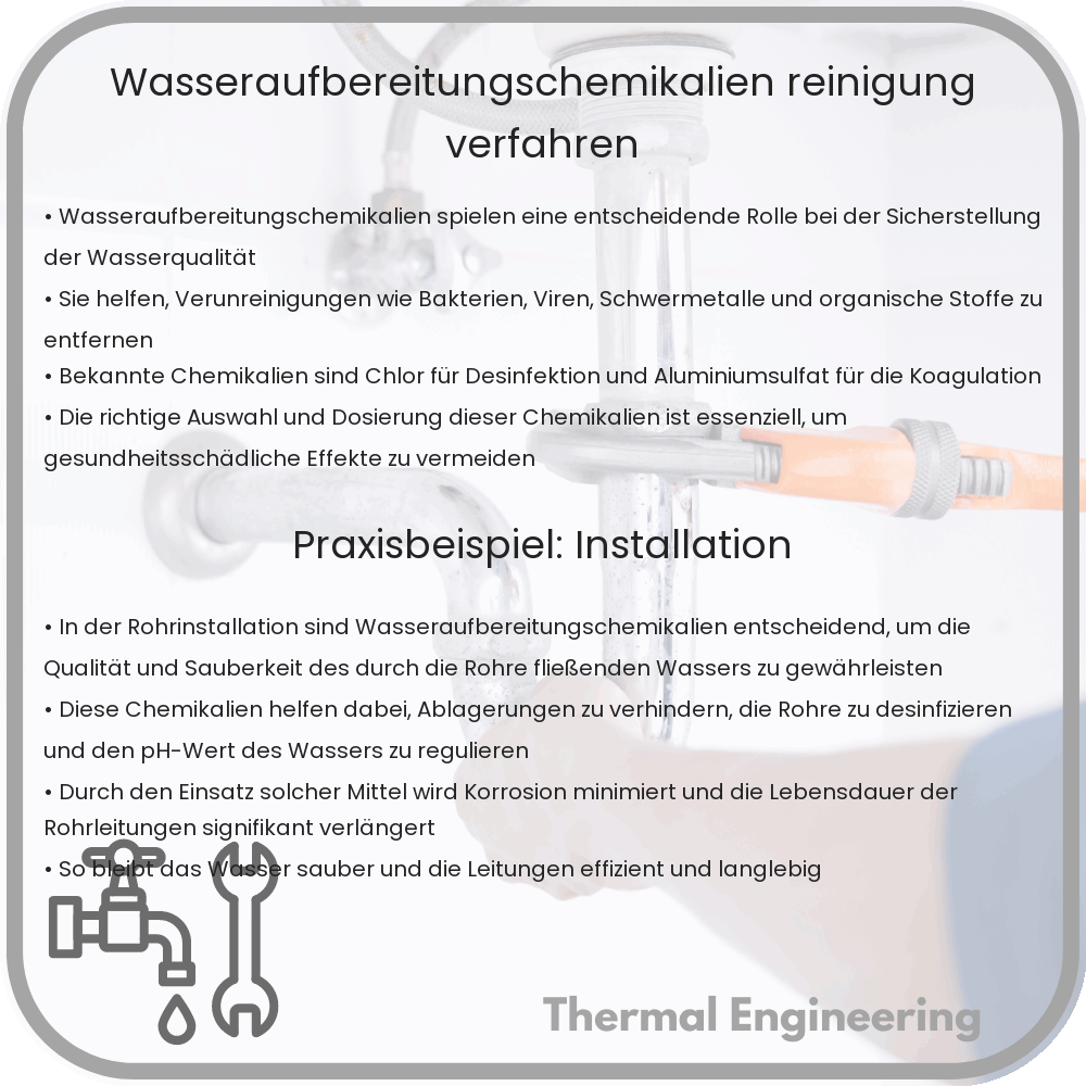 Wasseraufbereitungschemikalien | Reinigung & Verfahren
