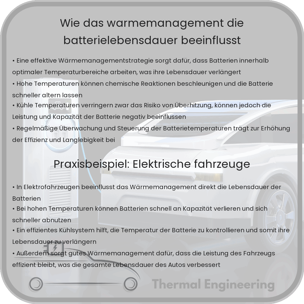 Wie das Wärmemanagement die Batterielebensdauer beeinflusst