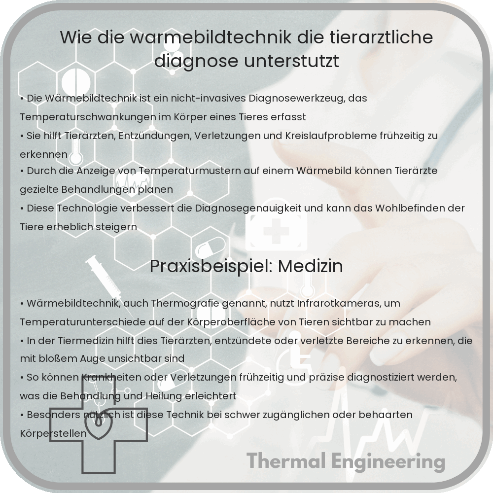 Wie die Wärmebildtechnik die tierärztliche Diagnose unterstützt