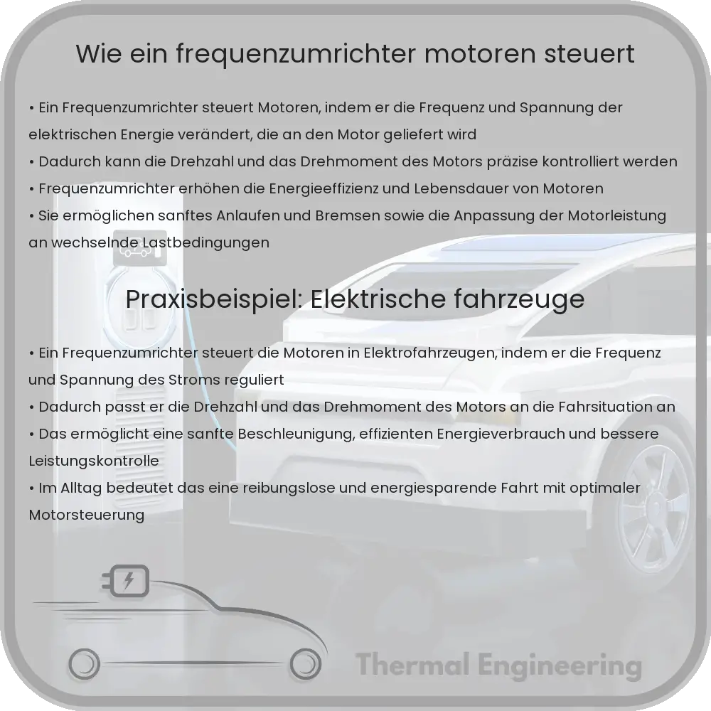 Wie ein Frequenzumrichter Motoren steuert