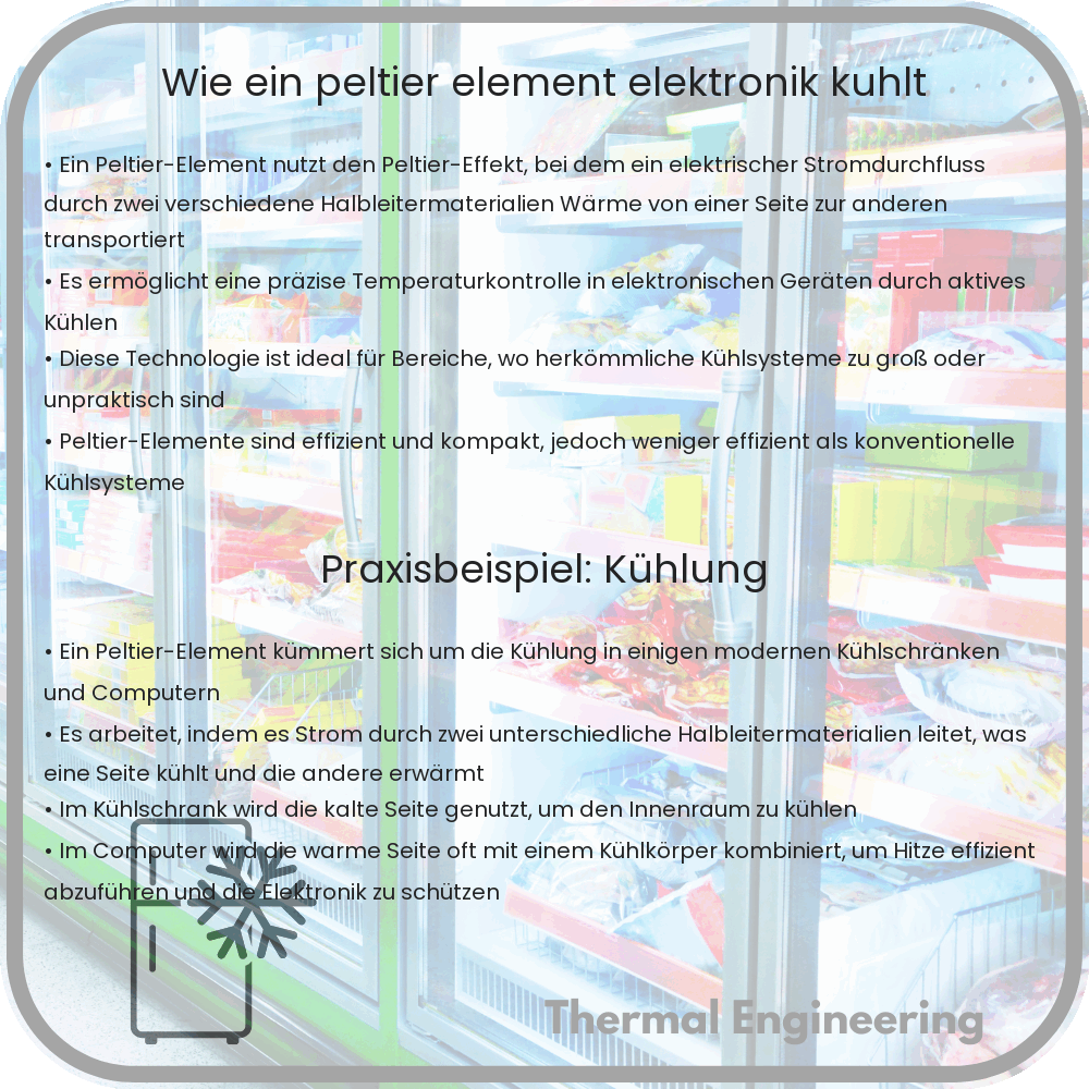 Wie ein Peltier-Element Elektronik kühlt