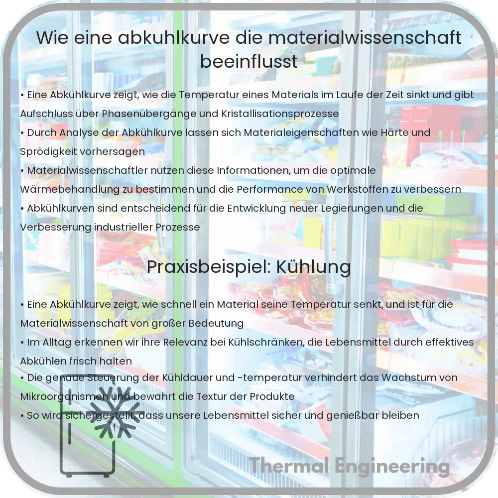 Wie eine Abkühlkurve die Materialwissenschaft beeinflusst