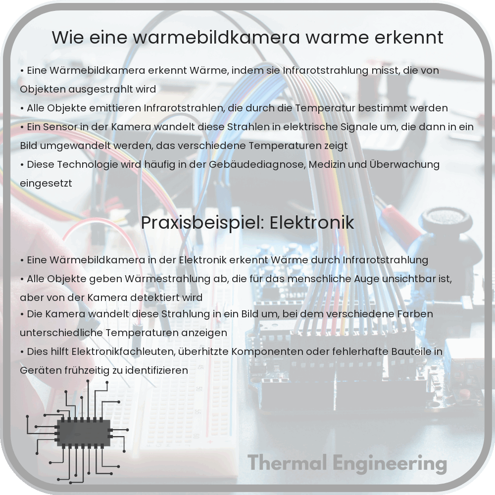 Wie eine Wärmebildkamera Wärme erkennt