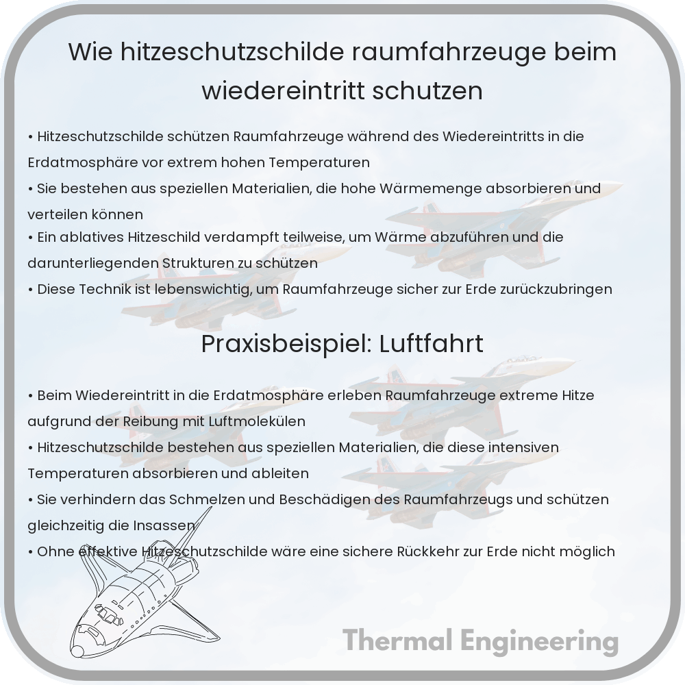 Wie Hitzeschutzschilde Raumfahrzeuge beim Wiedereintritt schützen