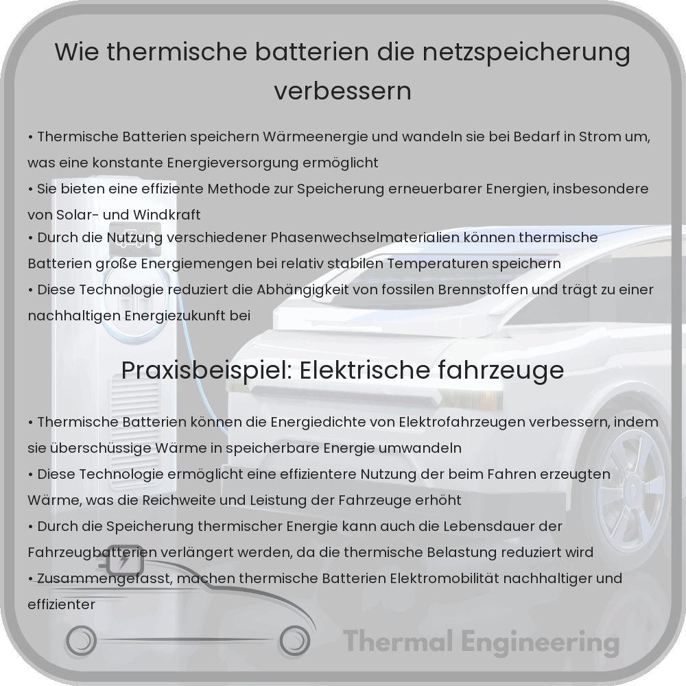Wie thermische Batterien die Netzspeicherung verbessern