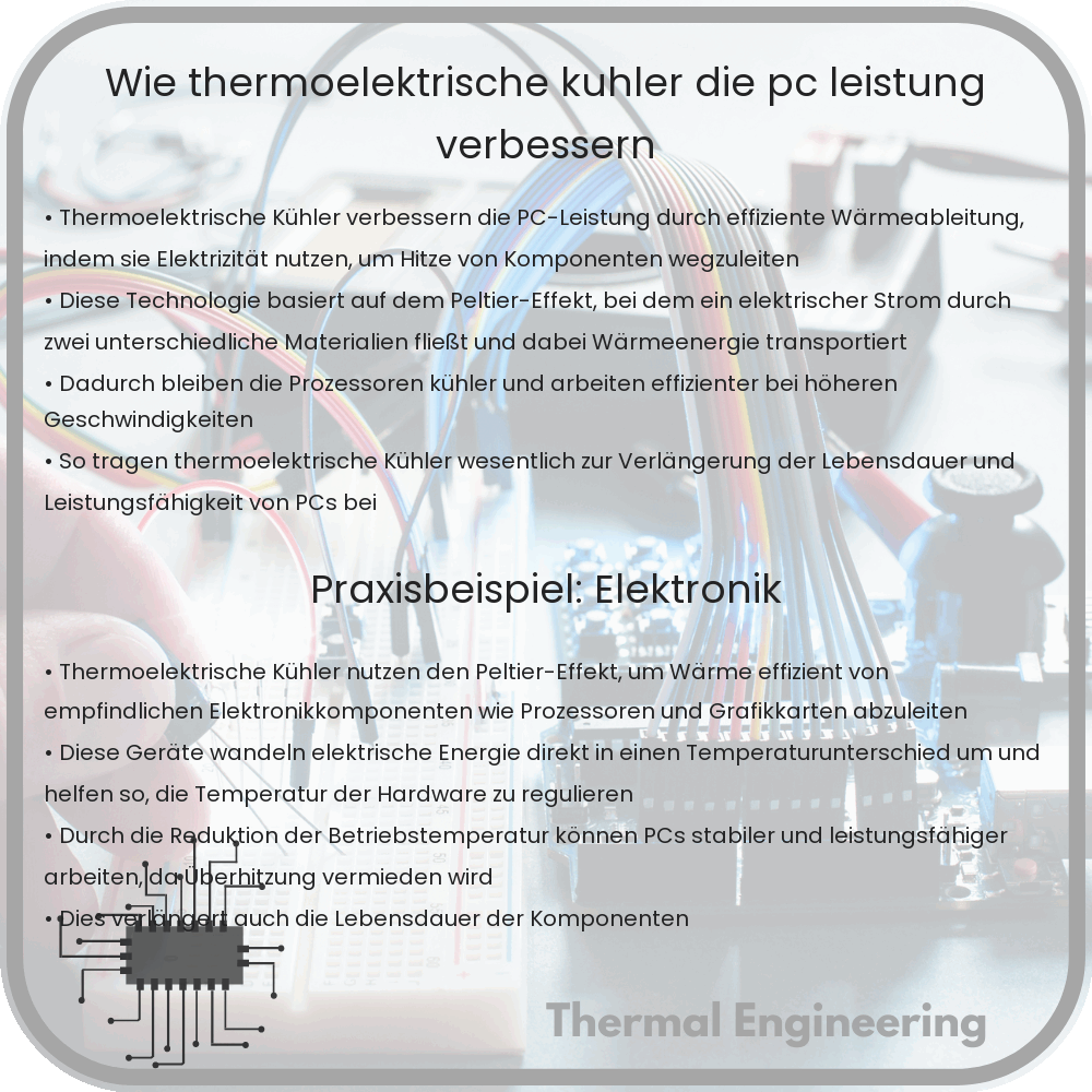 Wie thermoelektrische Kühler die PC-Leistung verbessern