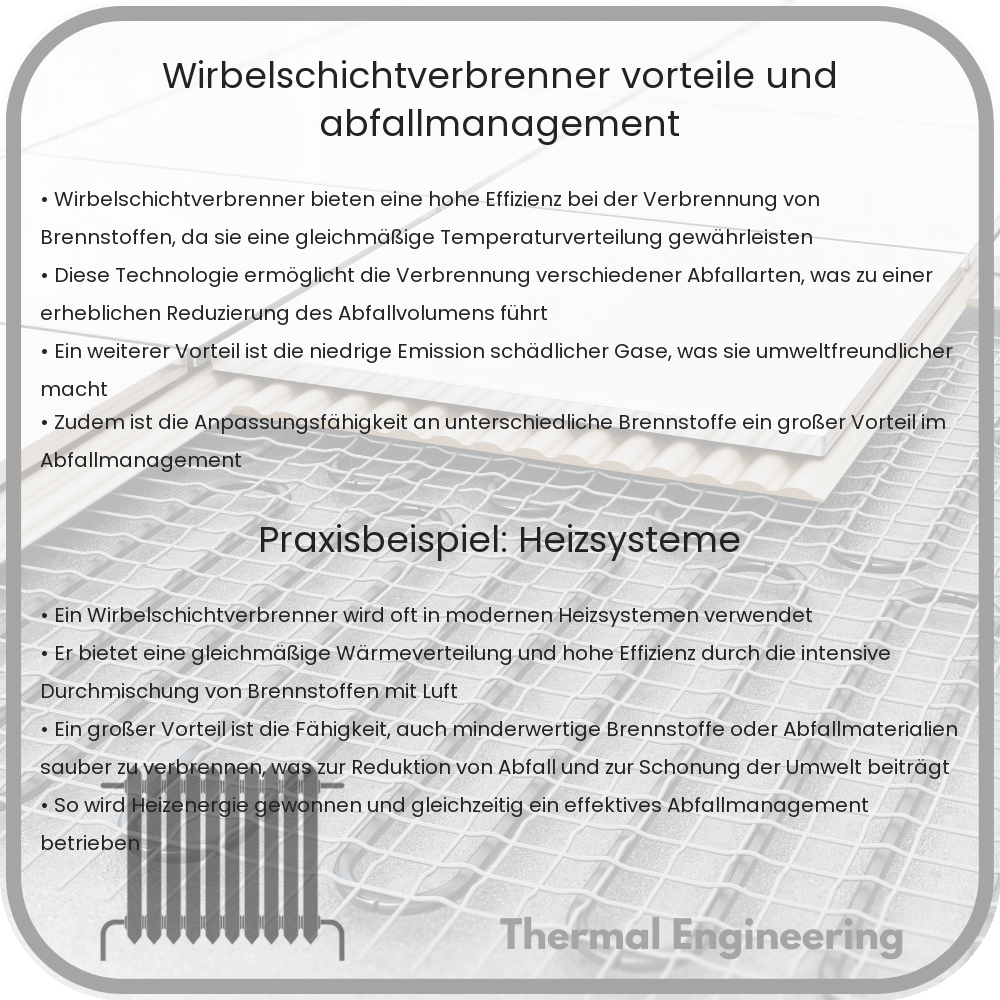 Wirbelschichtverbrenner | Vorteile und Abfallmanagement