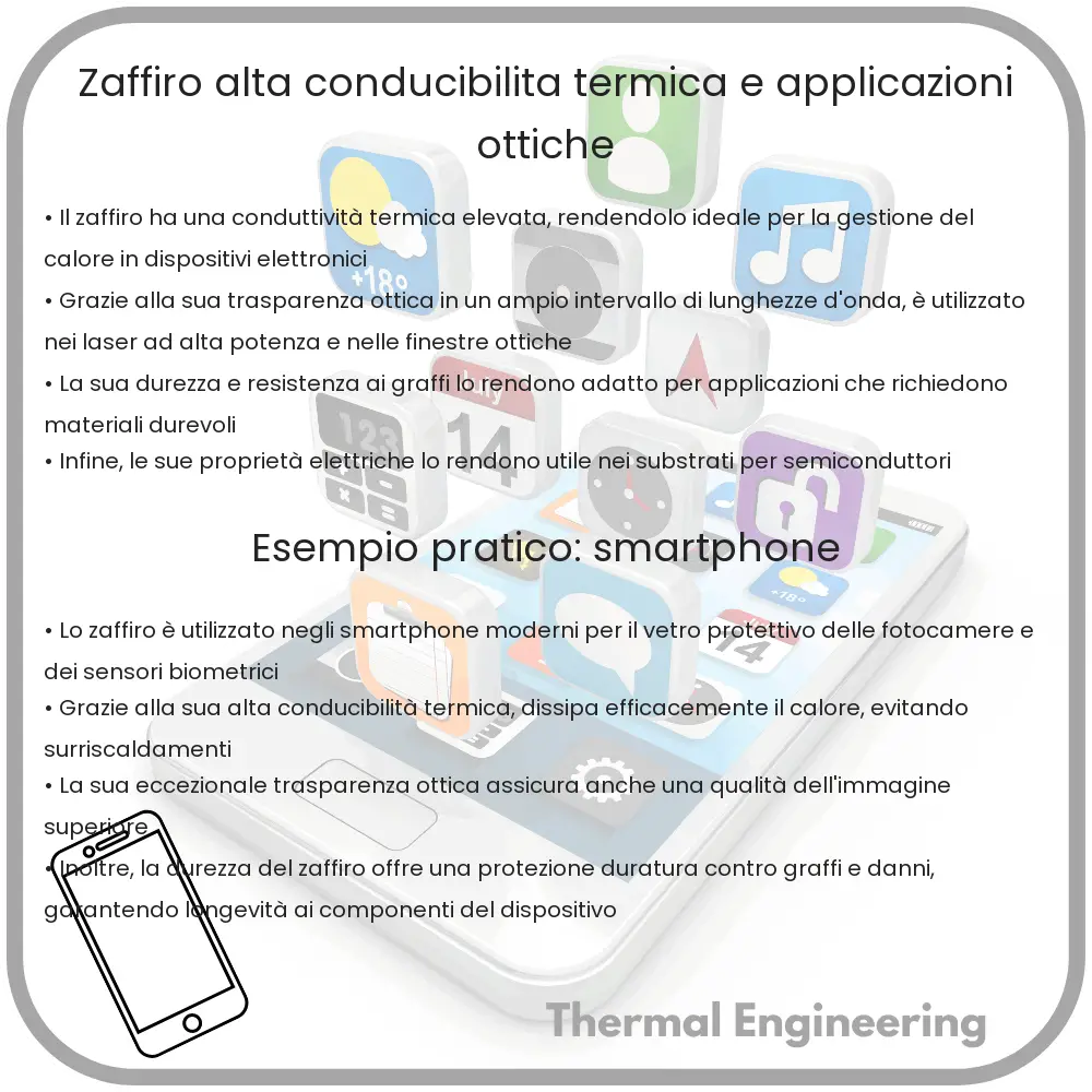 Zaffiro: Alta Conducibilità Termica e Applicazioni Ottiche
