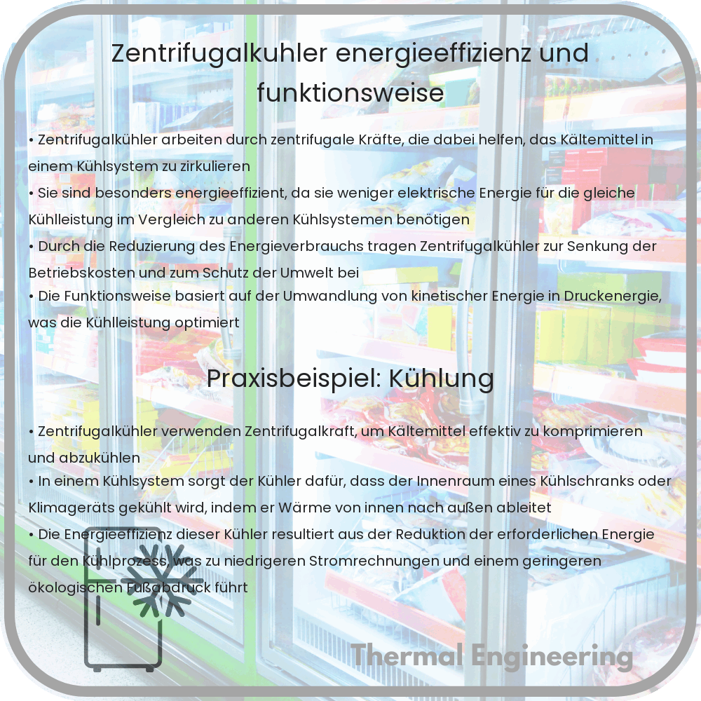 Zentrifugalkühler | Energieeffizienz und Funktionsweise
