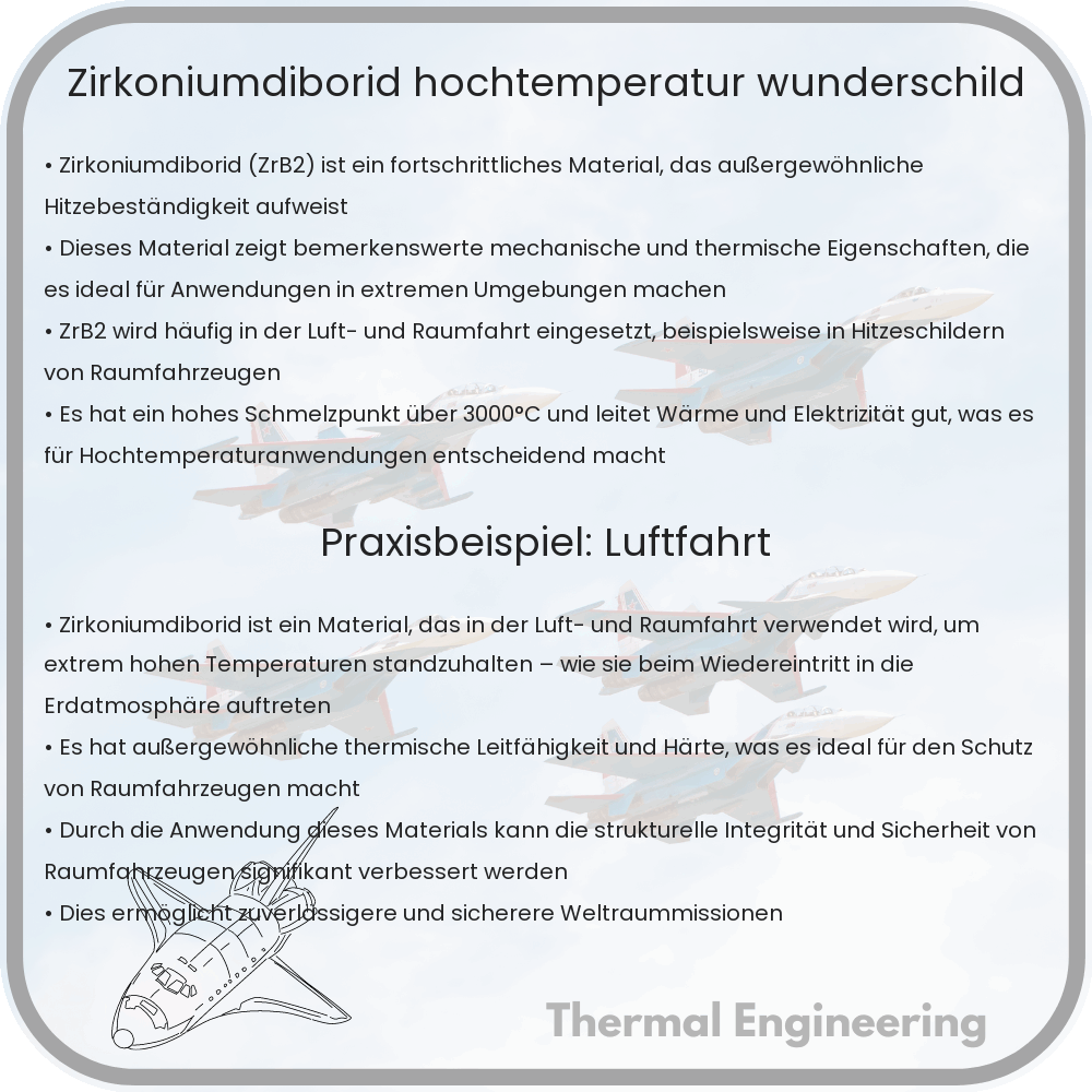 Zirkoniumdiborid: Hochtemperatur-Wunderschild