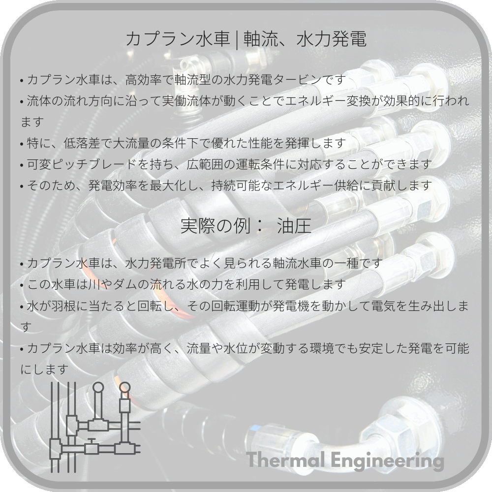 カプラン水車 | 軸流、水力発電