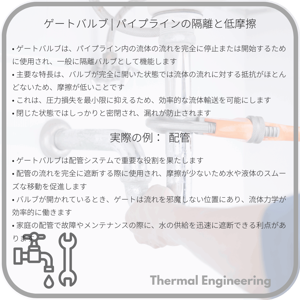 ゲートバルブ | パイプラインの隔離と低摩擦