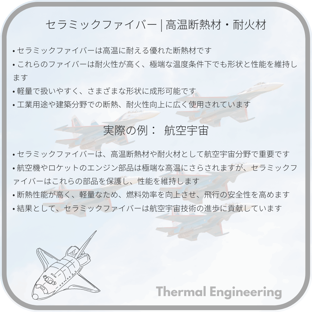 セラミックファイバー | 高温断熱材・耐火材