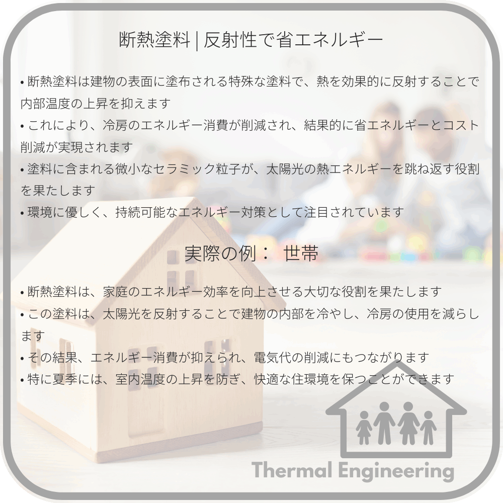 断熱塗料 | 反射性で省エネルギー