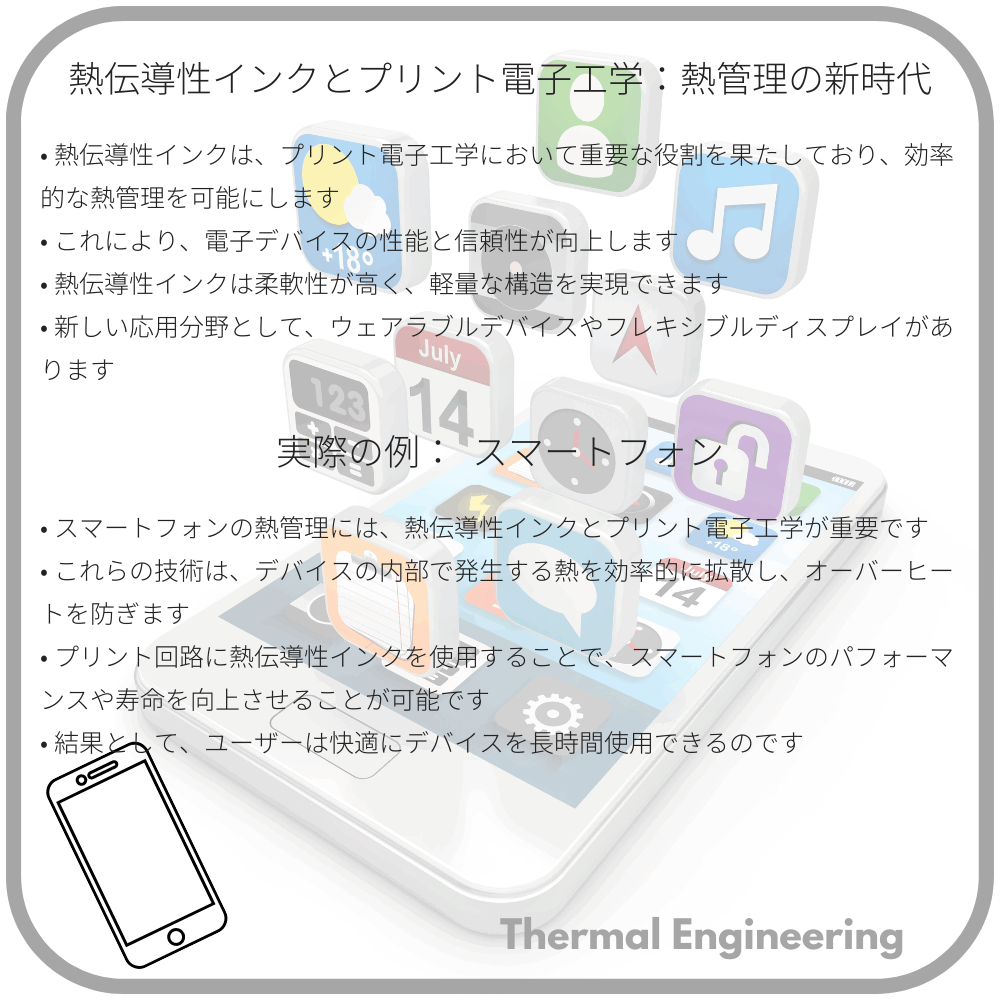 熱伝導性インクとプリント電子工学：熱管理の新時代