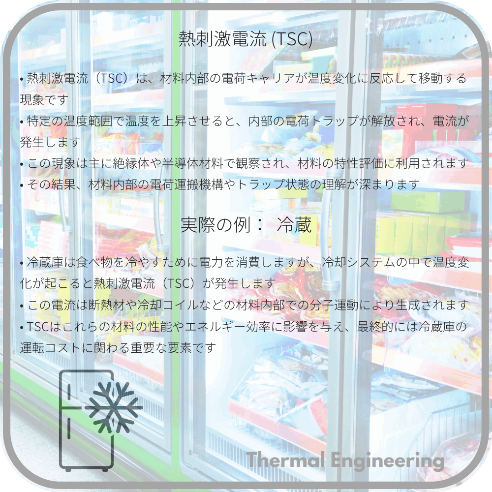 熱刺激電流 (TSC)