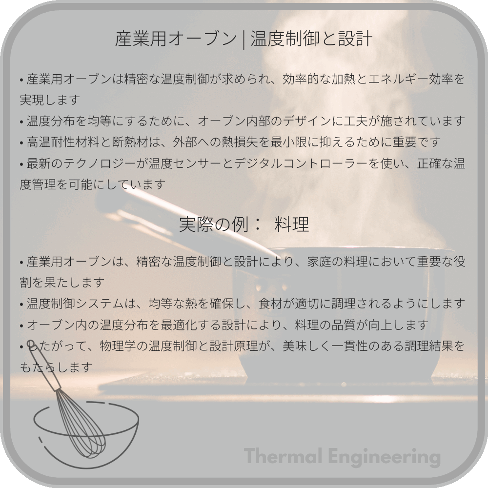 産業用オーブン | 温度制御と設計