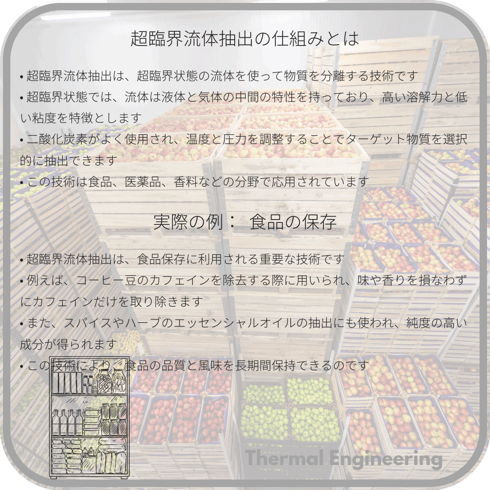超臨界流体抽出の仕組みとは