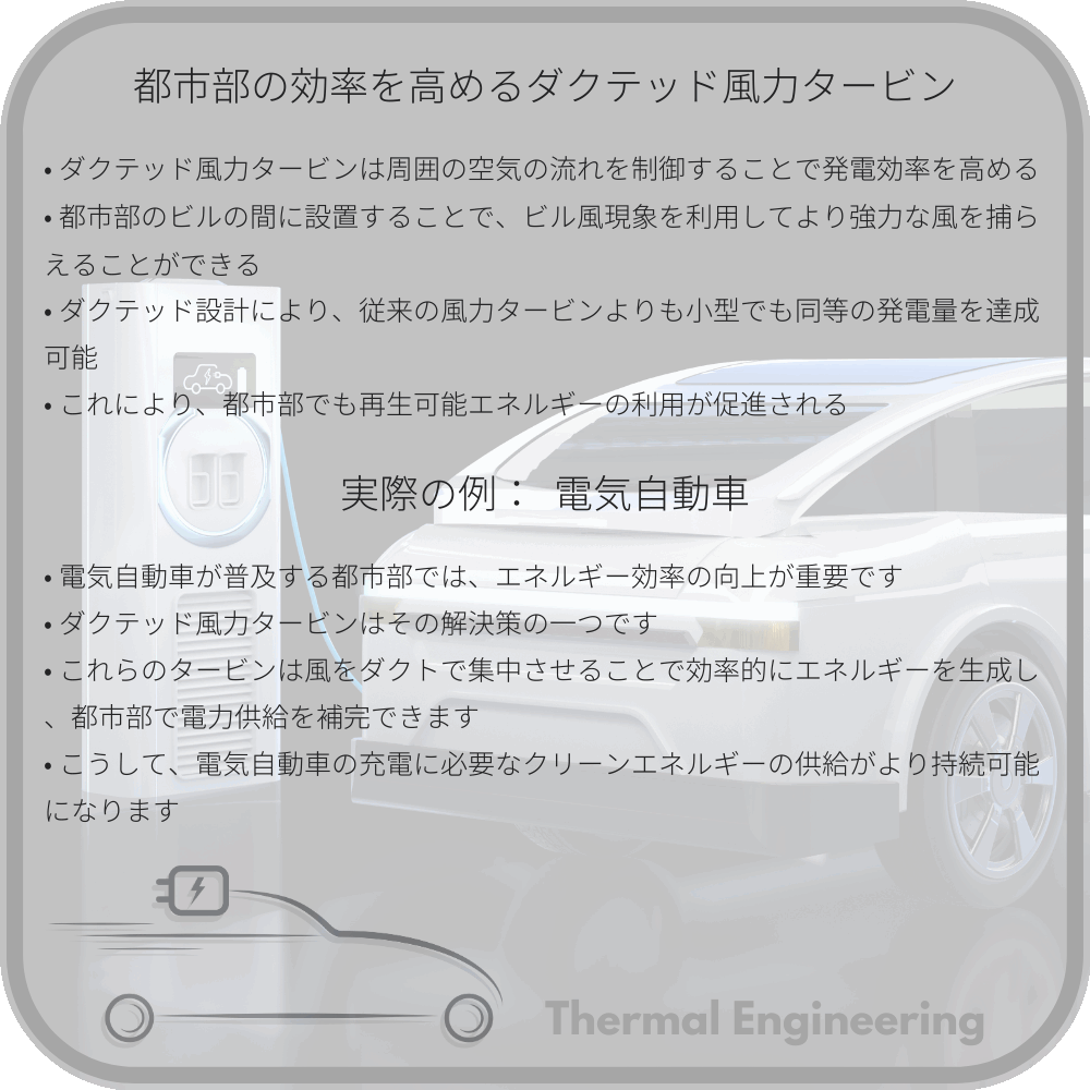 都市部の効率を高めるダクテッド風力タービン