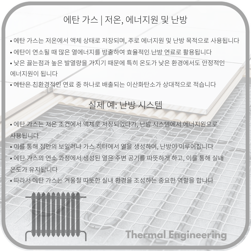 에탄 가스 | 저온, 에너지원 및 난방