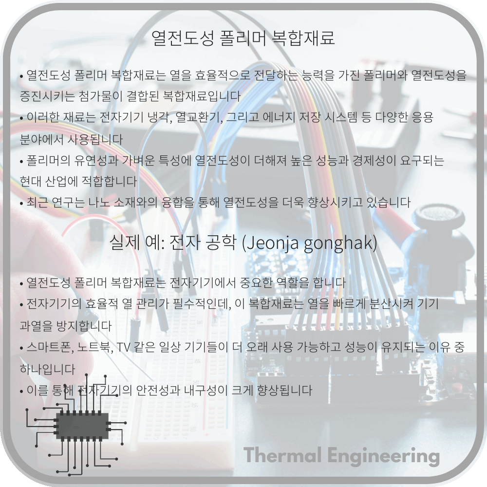 열전도성 폴리머 복합재료