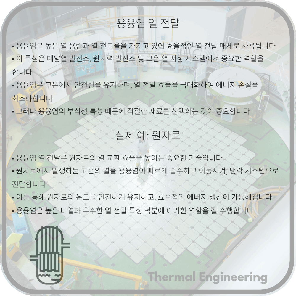 용융염 열 전달