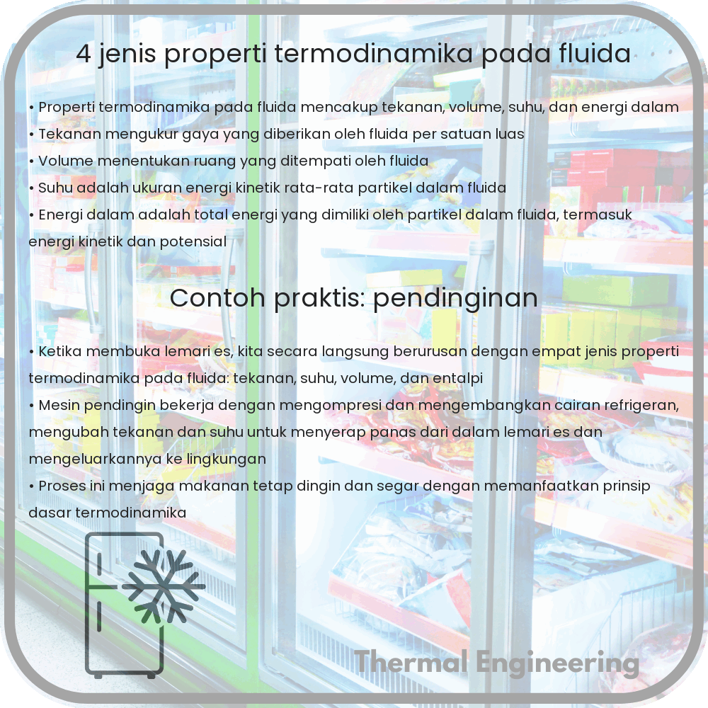 4 Jenis Properti Termodinamika pada Fluida